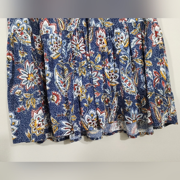 Sold Velvet by Graham and Spencer Paloma tie Waist boho floral mini dress - Picture 11 of 13